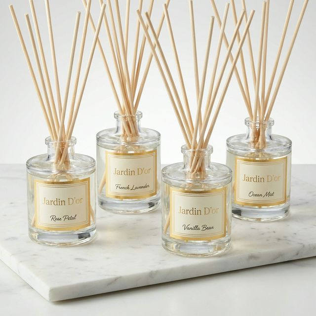 Jardin D'or luxury reed diffusers